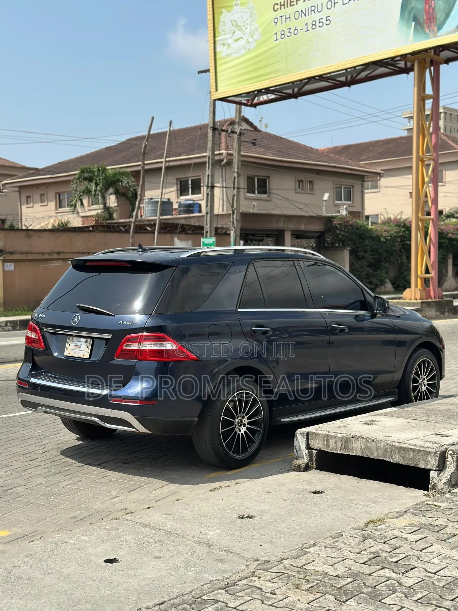 Mercedes-Benz M Class ML 350 4Matic 2013 Blue