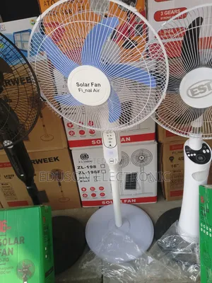 Solar Standing Fan