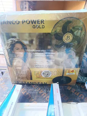 Bianco Power Gold 18 Inches Fan