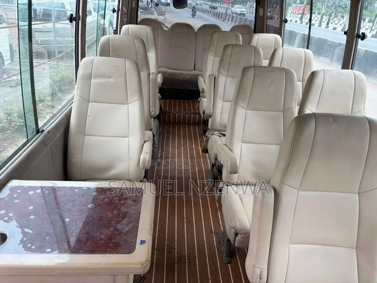 Toyota Coaster 2017 Brown