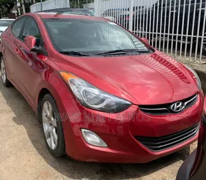 Hyundai Elantra 2012 Red