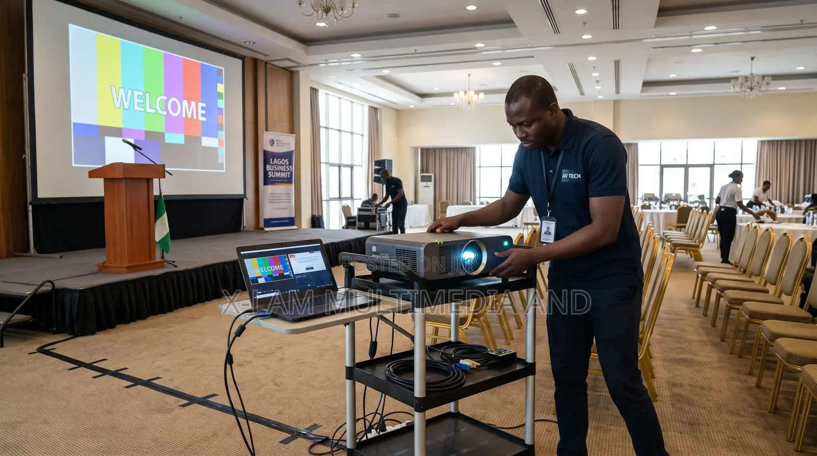 Projector Hire and Setup Service in Ibadan