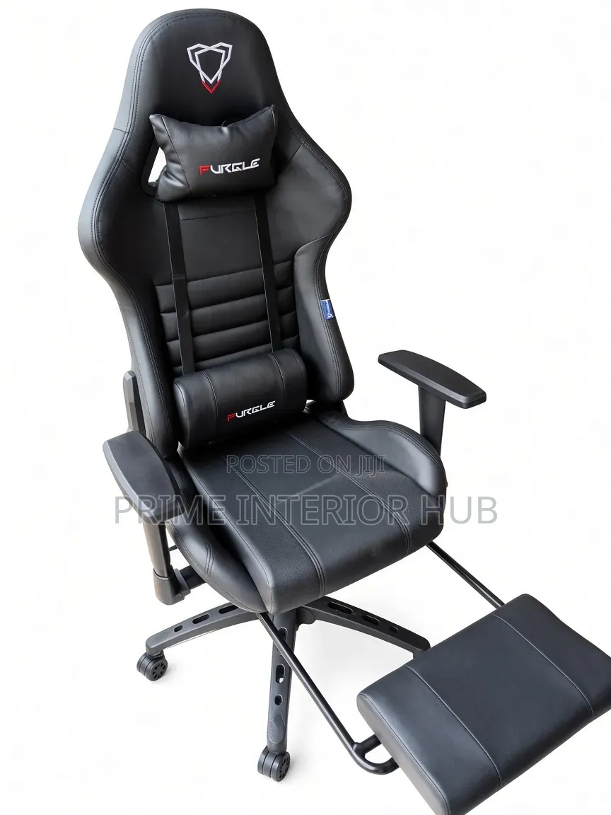 Furgle High-Back Executive Gaming Chair (Black)