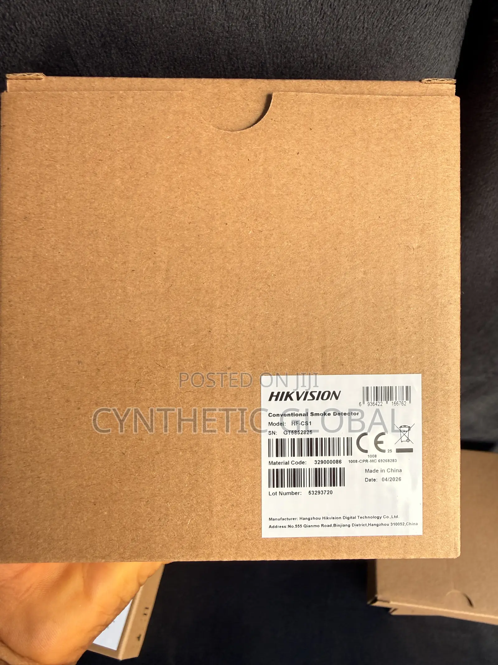Hikvision Conventional Smoke Detector-Hf-Cs1