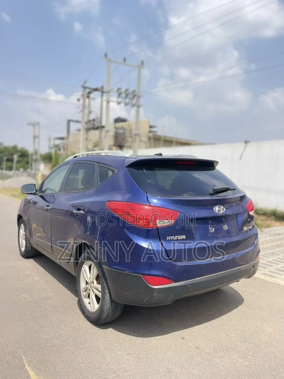 Hyundai Tucson 2012 Blue