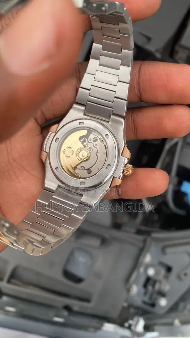 Patek Inspired Watch Brown Dial Two-Tone Used
