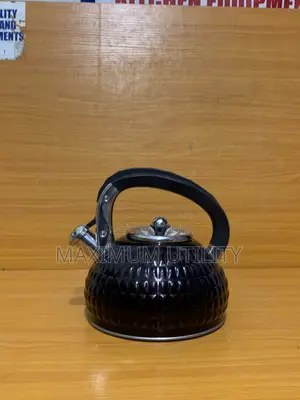 New Without Carton 3 Liters Mayer and Bosch Heavy Duty Whistle Kettle