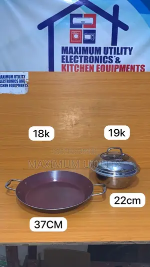 Cookcell Non Stick Stainless Steel Set Fry Pan and Pot