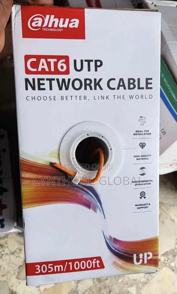 Dh-Pfm9201-6un-Cn Dahua Cat6 Network Cable