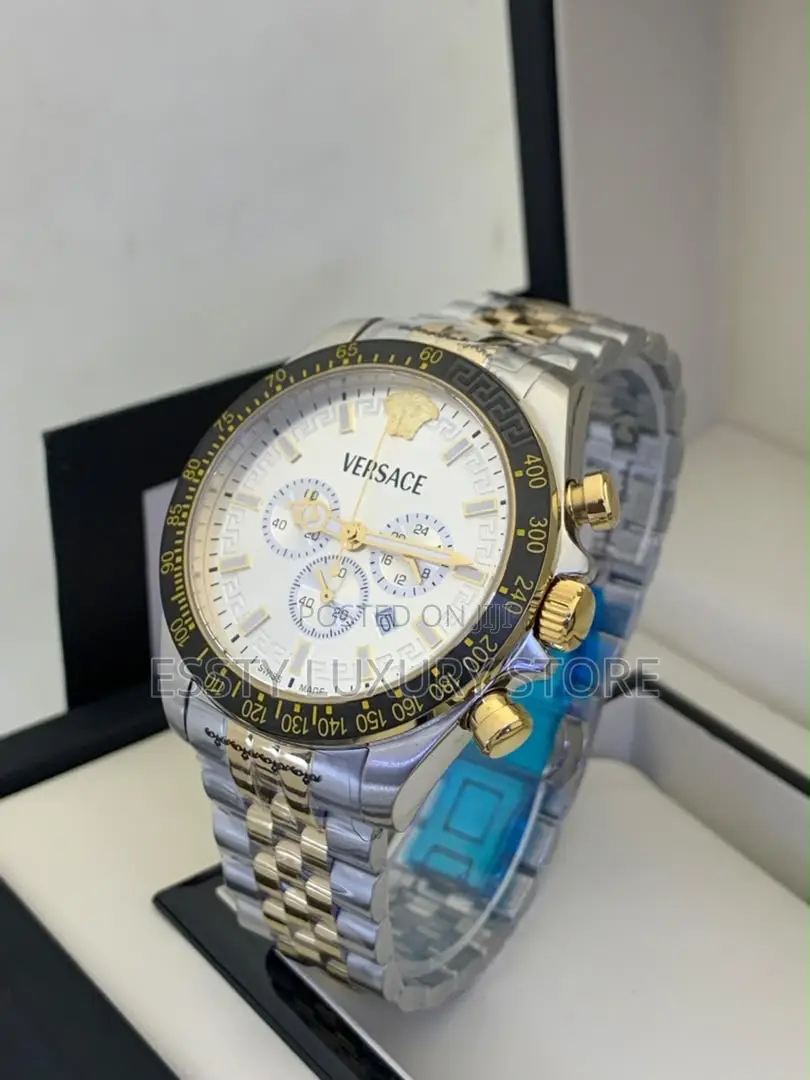 Automatic Quality Luxury Versace Men Wristwatch