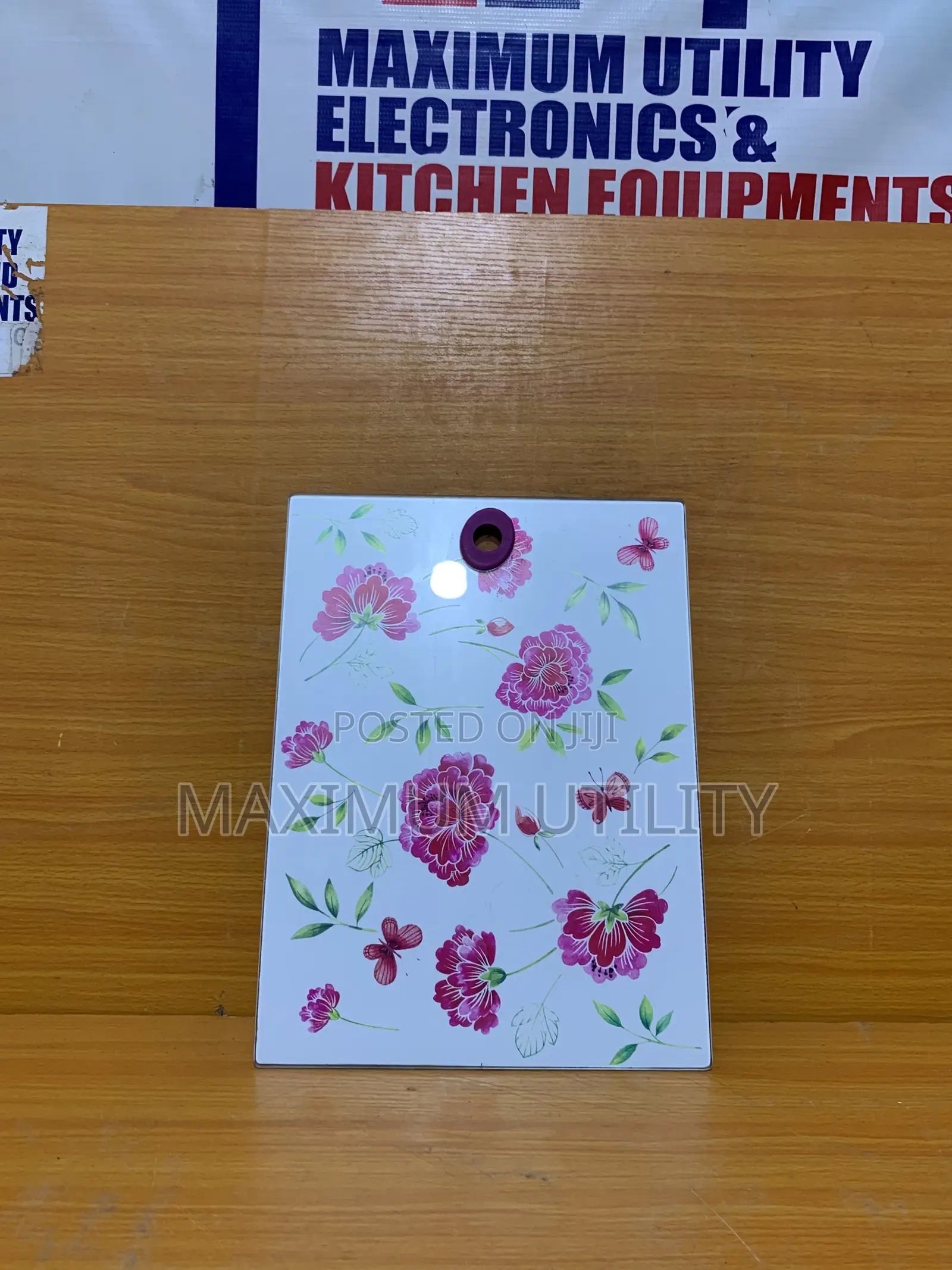 Uk Used Rectangular Shaped Glass Chopping Board