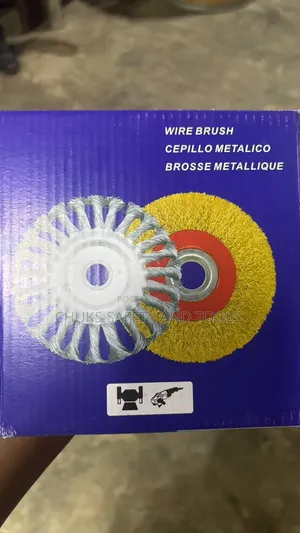 Wheel Brush for Removing Rust From Metals or Paints Etc