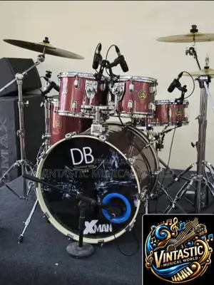 Drummer Boss X-Man Top Complete 5 Piece Acoustic Drum Kit