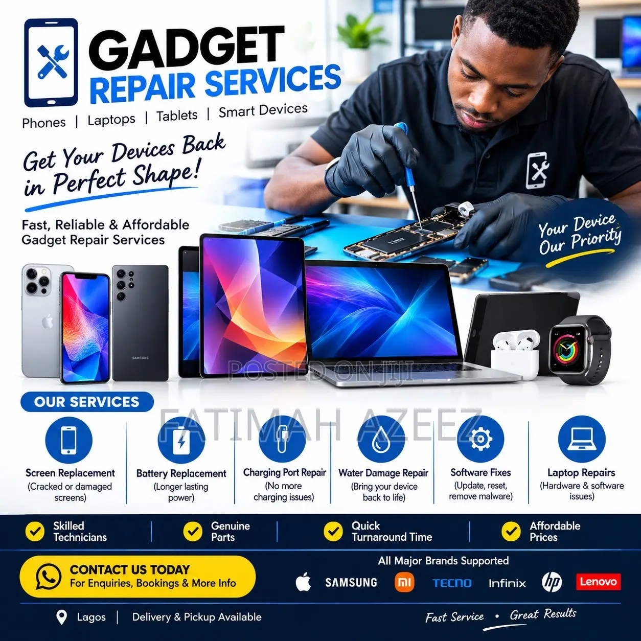 Phones and Laptops Repairer