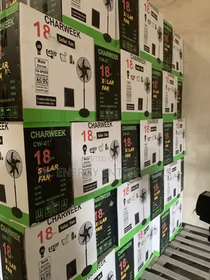 Charweek 18inch Solar Fan