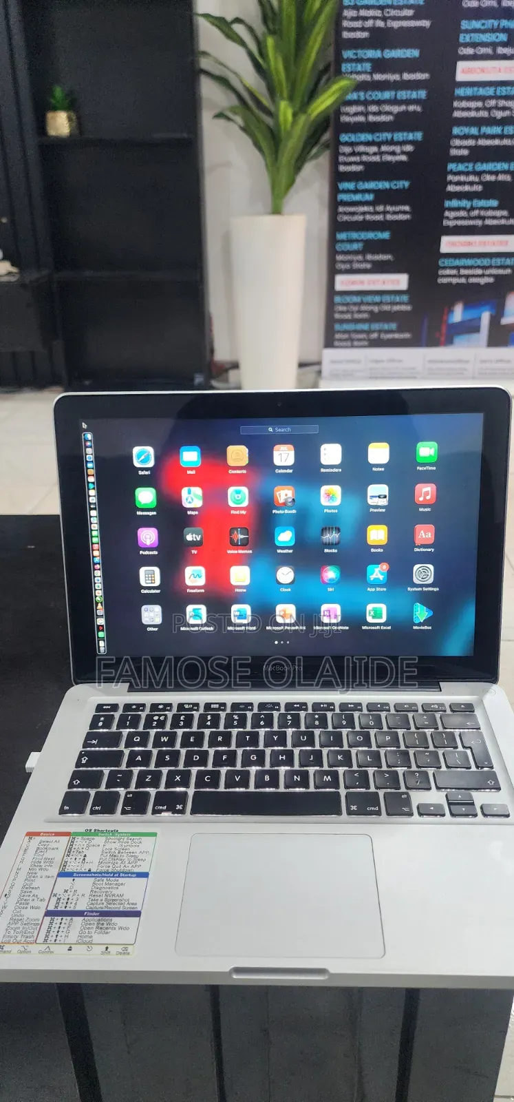 Laptop Apple MacBook Pro 2012 4GB Intel Core 5 HDD 512GB