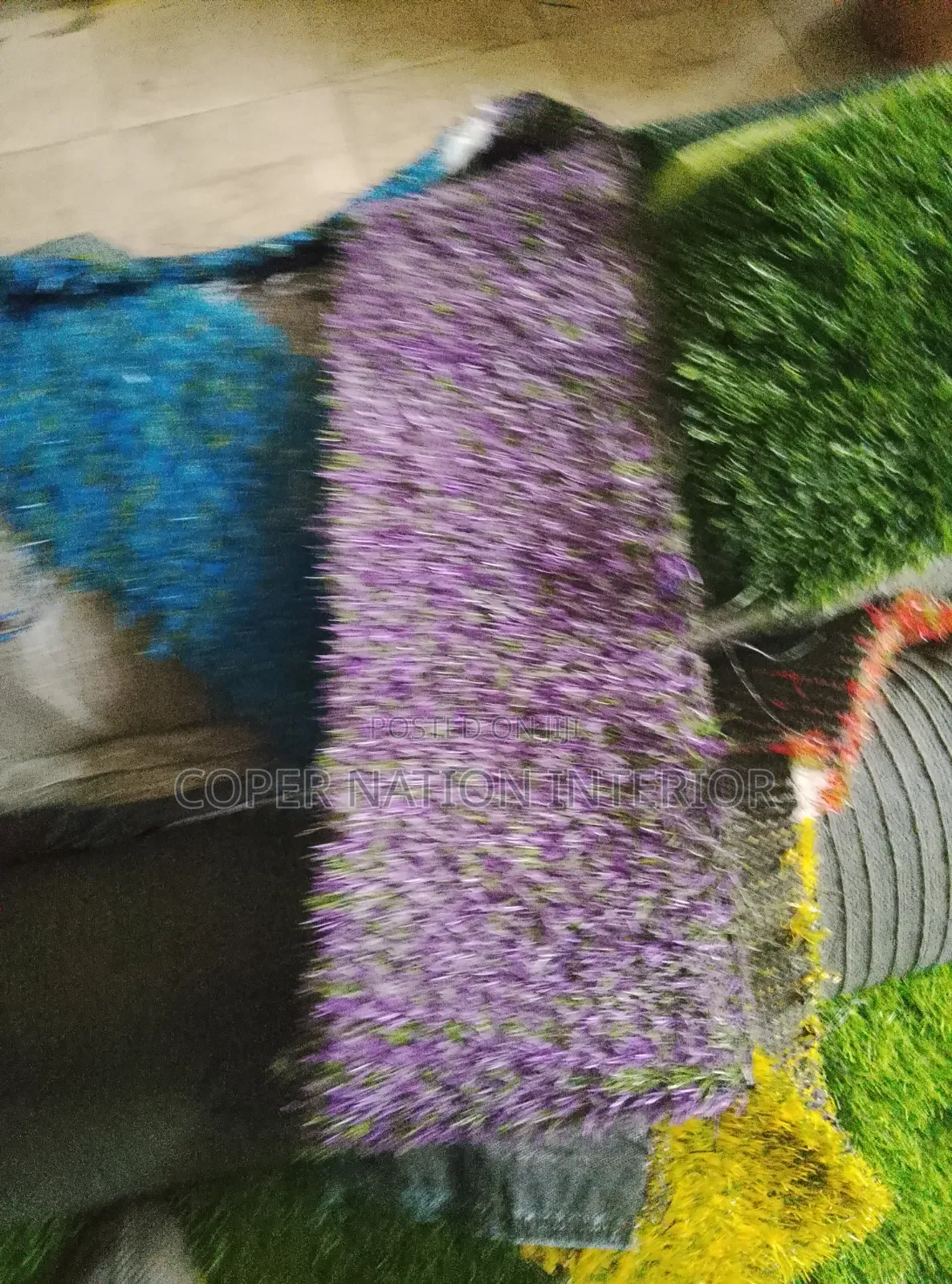 Artificial Grass . Available in Different Sizes and Colors.