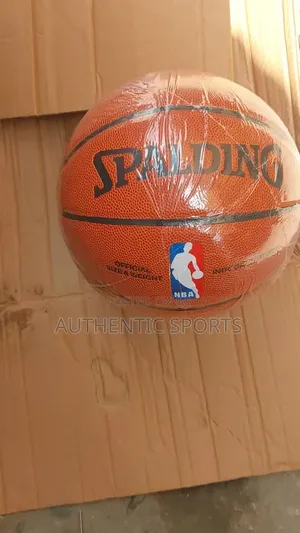 Spalding Leather Basketball