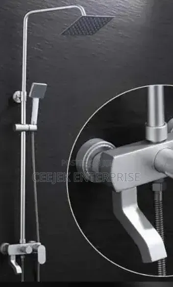 Original White Shower Mixer Set