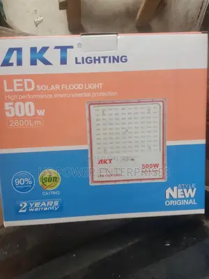 500W AkT Solar Floodlights Separate Panel