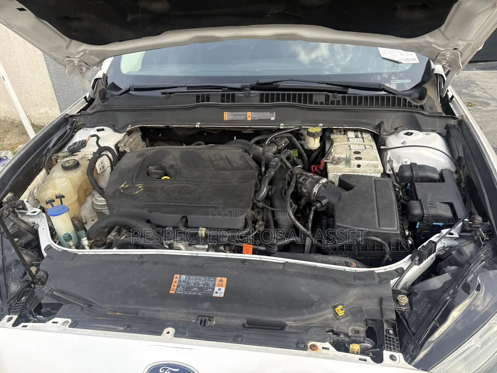 Ford Fusion 2017 White