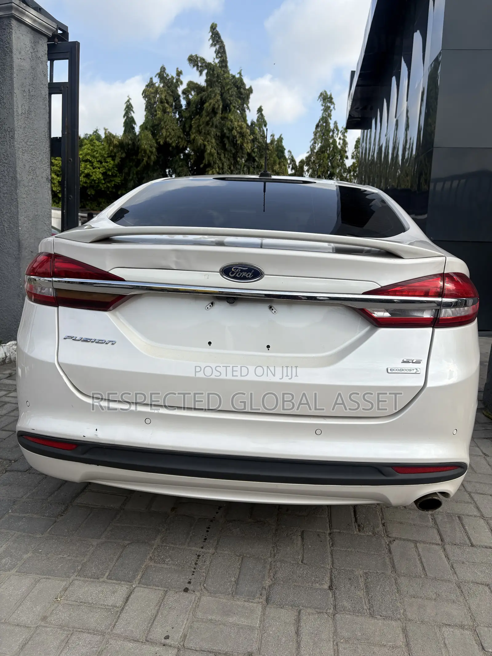 Ford Fusion 2017 White