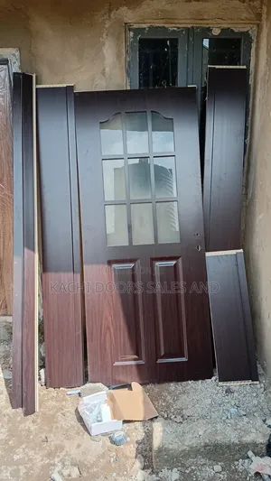 Glass Wooden Door