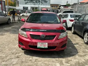 Toyota Corolla 2009 Red