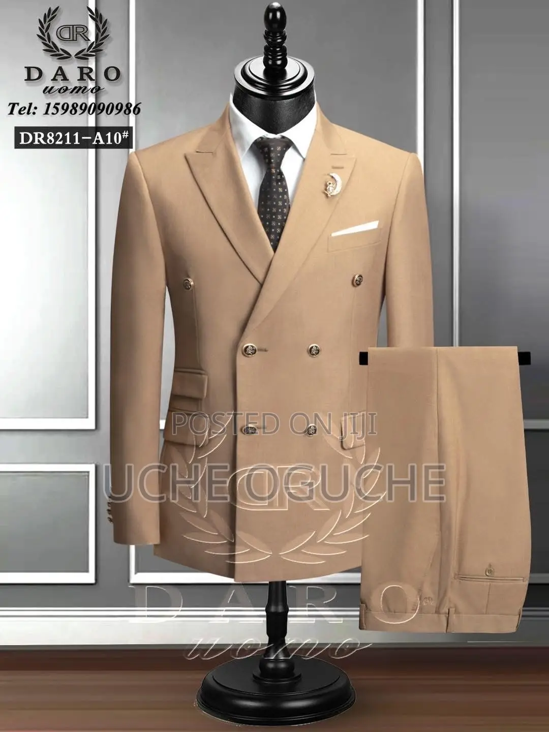 Turkish Double Beasted Suit