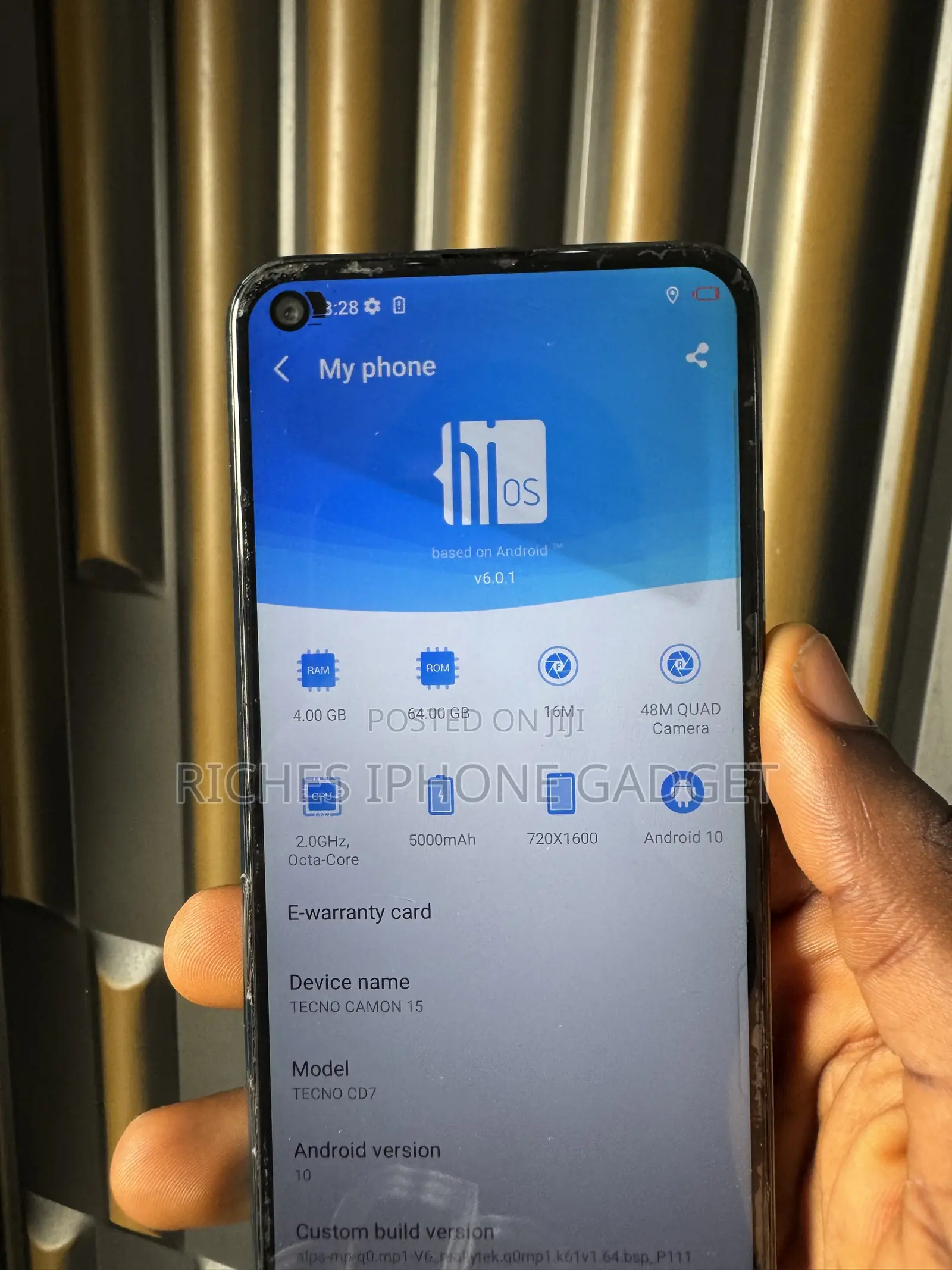 Tecno Camon 15 64 GB Gray