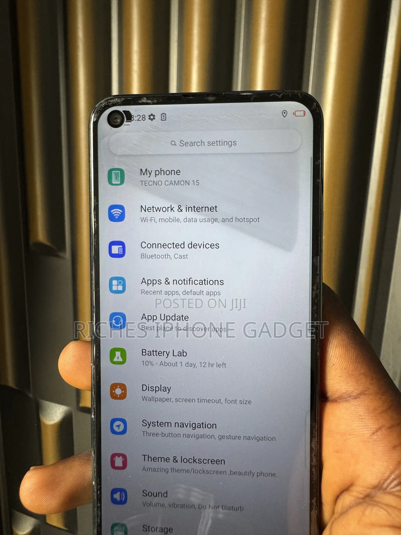 Tecno Camon 15 64 GB Gray