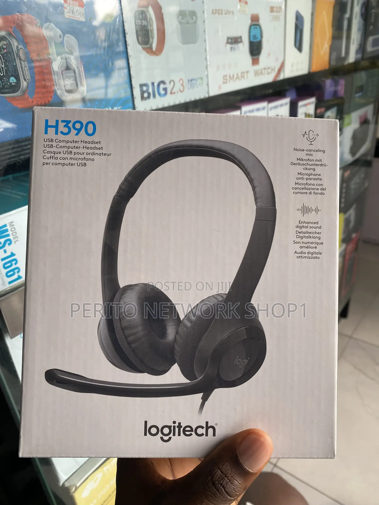 Logitech H390