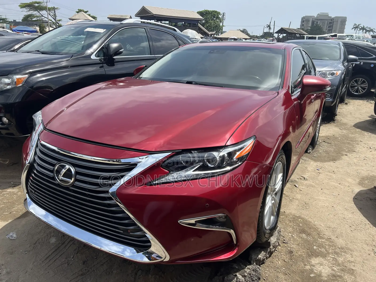 Lexus ES 2014 Red