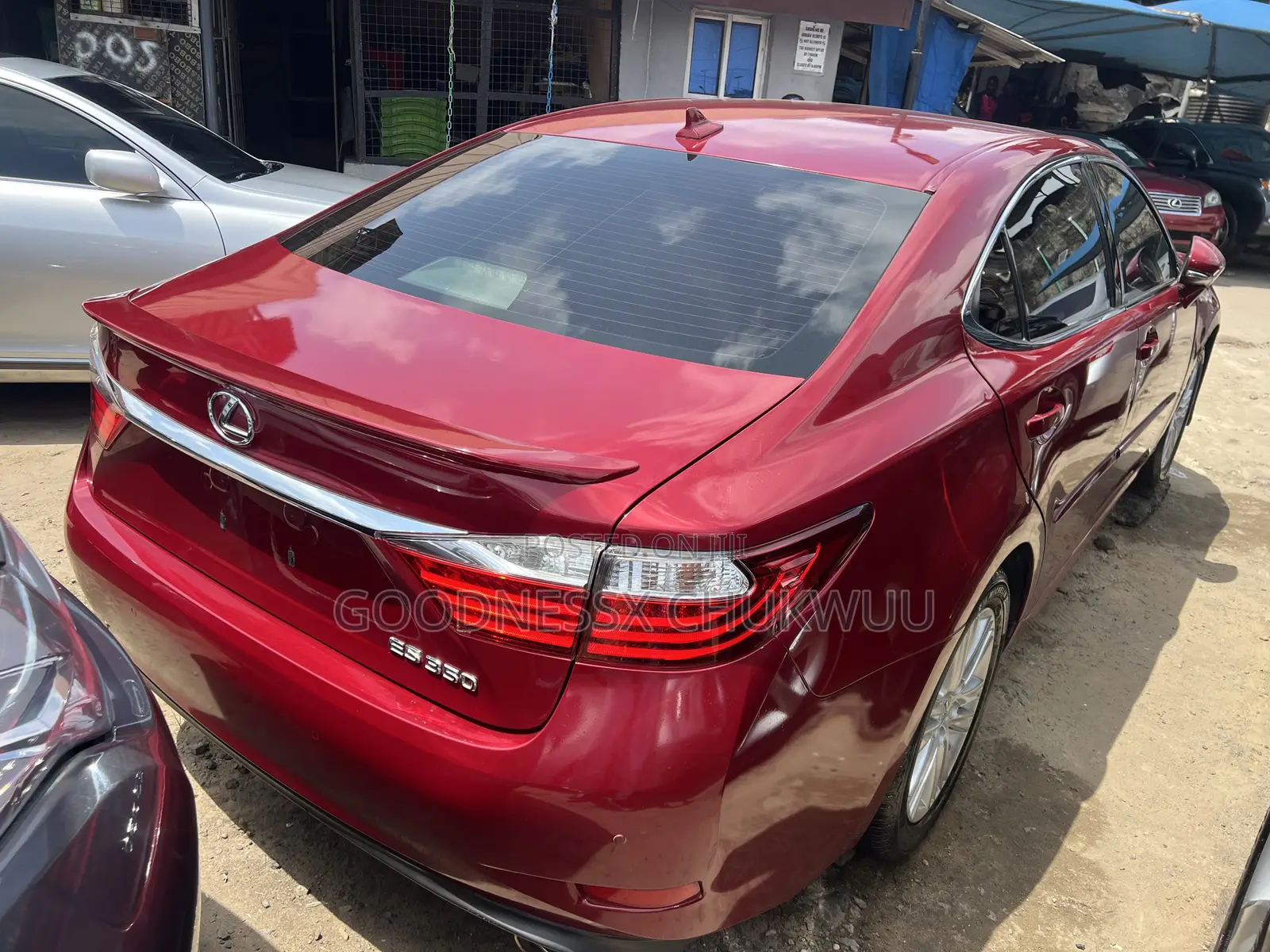 Lexus ES 2014 Red