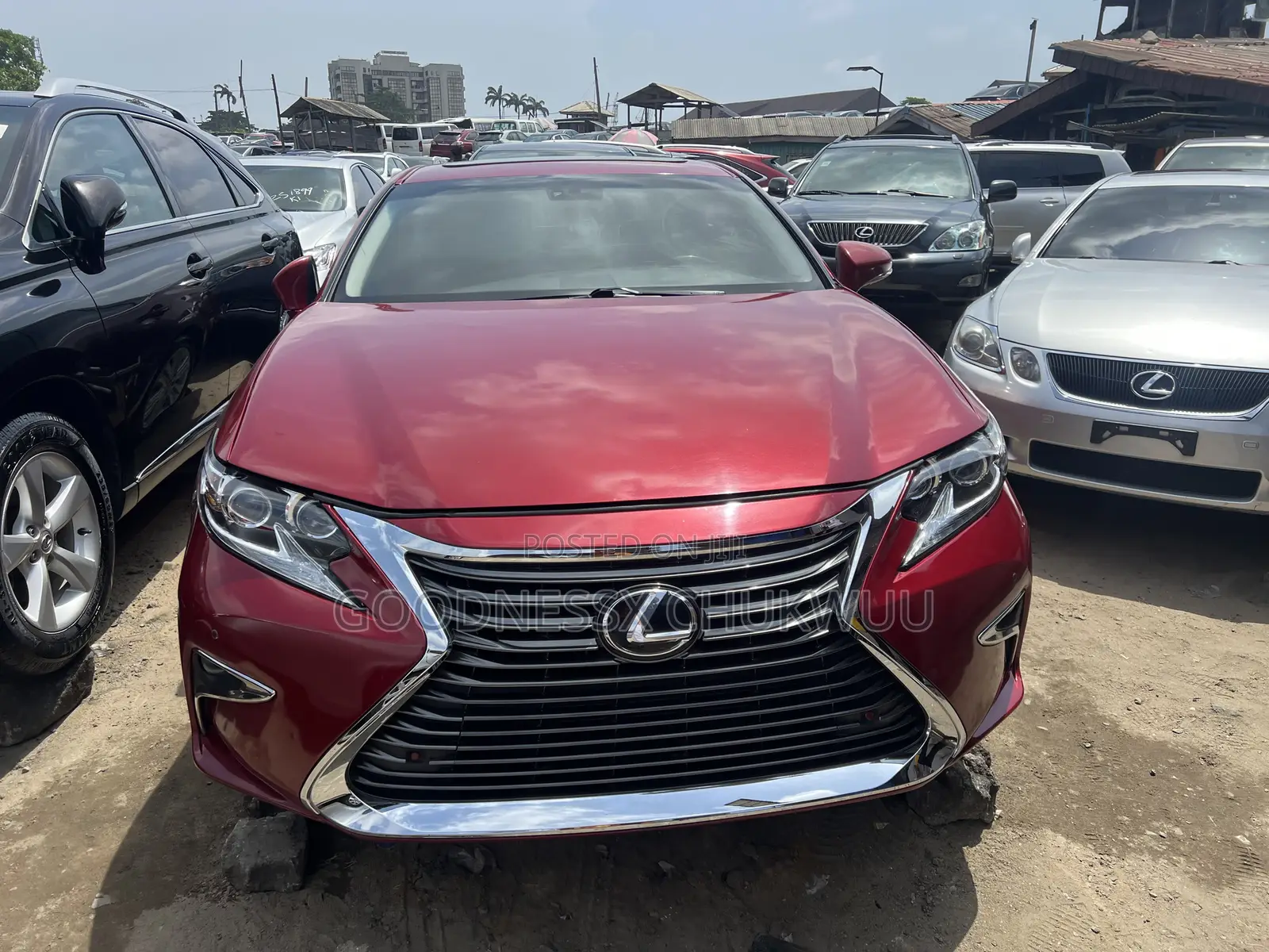 Lexus ES 2014 Red