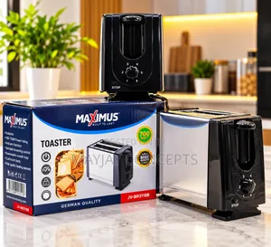 MAXIMUS JV-BR3118B 700W Pop-Up Bread Toaster With 6
