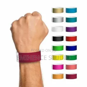Tyvek Paper Party Band Plain (Pack of 100pieces)