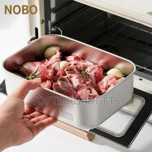 Stainless Steel 3pcs Fresh Keeping Food Storage Container With Lid