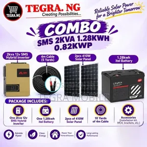 Combo SMS 2kva 1.28kwh 0.82kwp