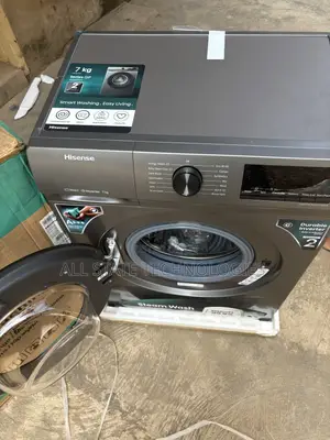 Hisense 7KG Front Load Washer in Titanium Grey