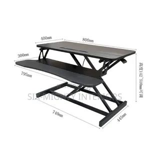 Desk Converter 1meter Height Adjustable Sit to Stand Riser