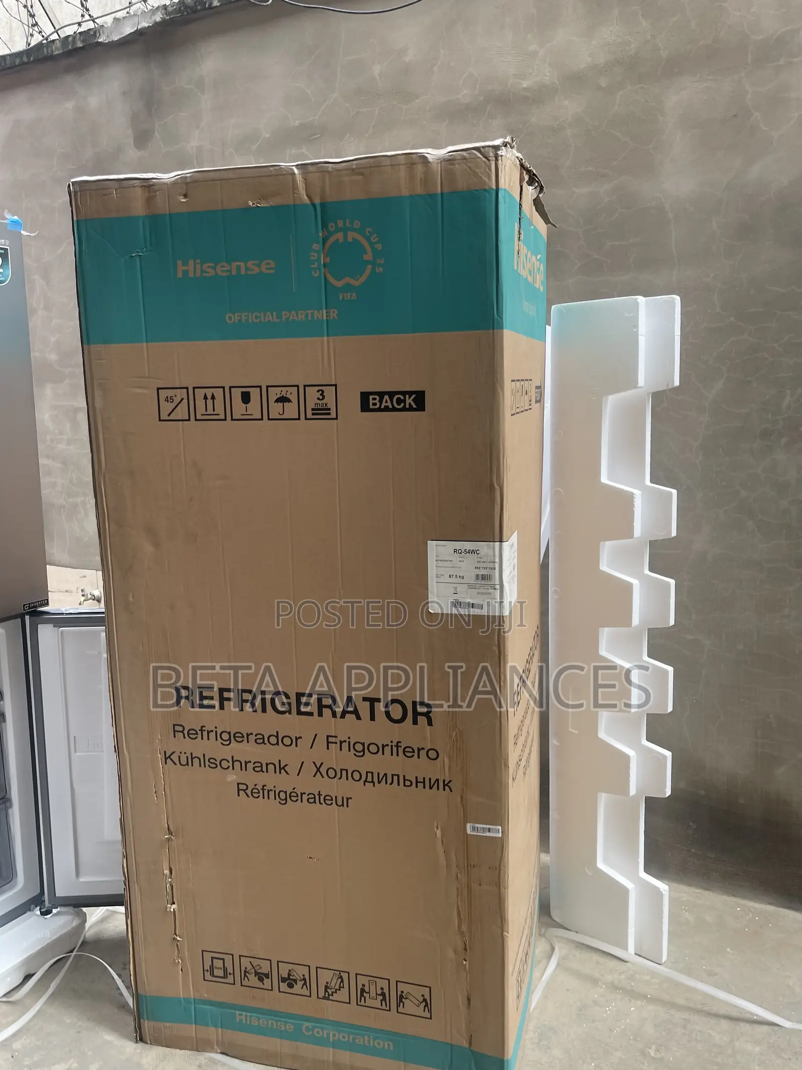 Hisense Elegant Four-Door Refrigerator With Large Storage