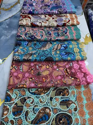 Ankara Cord Lace