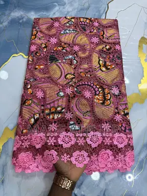 Ankara Cord Lace