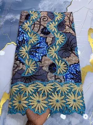 Ankara Cord Lace