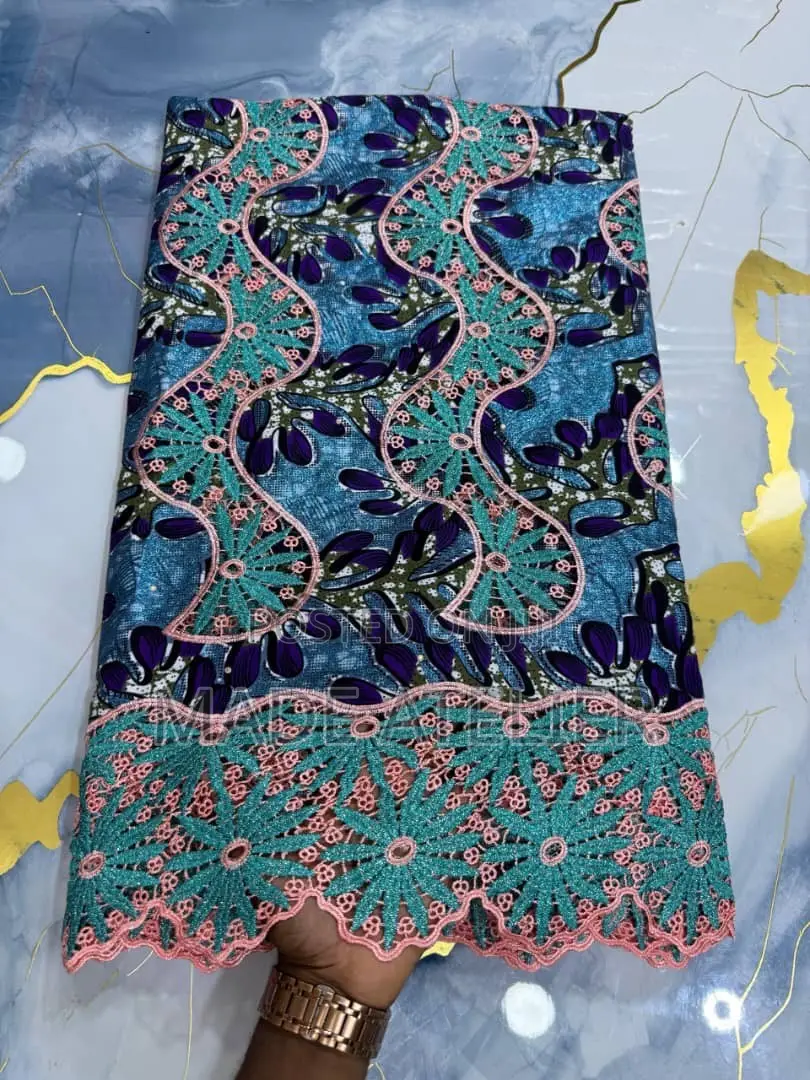 Ankara Cord Lace