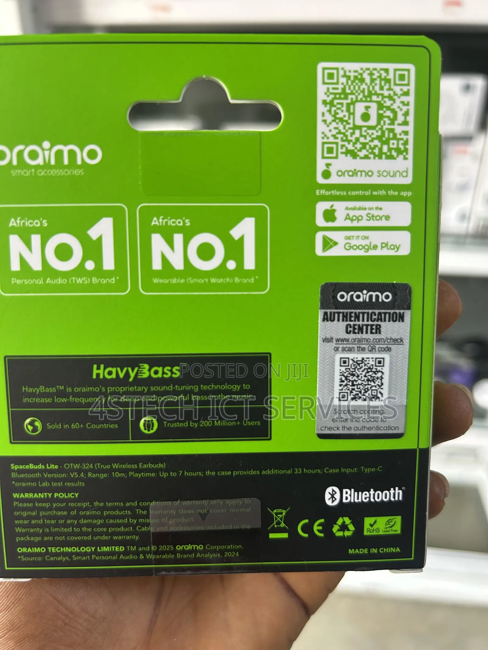Oraimo AirPod Spacebuds Elite