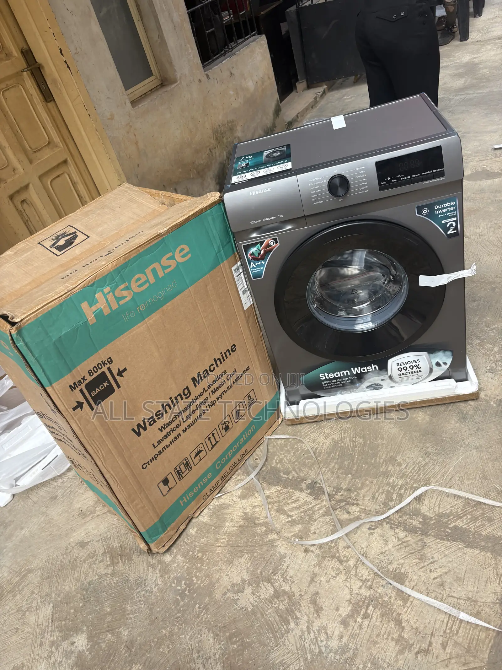 Hisense WFQP7012T Washing Machine With Spin Function