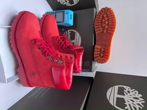 TimberLand All Red LUXURY GRADE BOOT