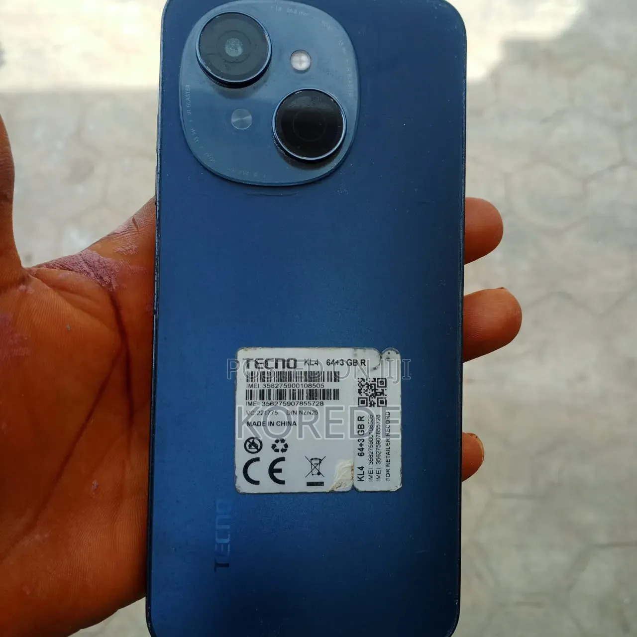 Tecno Pop 9 64 GB Silver